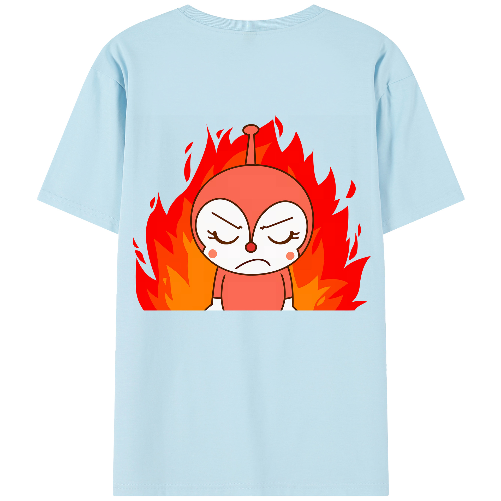 （画像用） アンパンマン Anpanman 綿100％半袖Tシャツ（背面プリント）